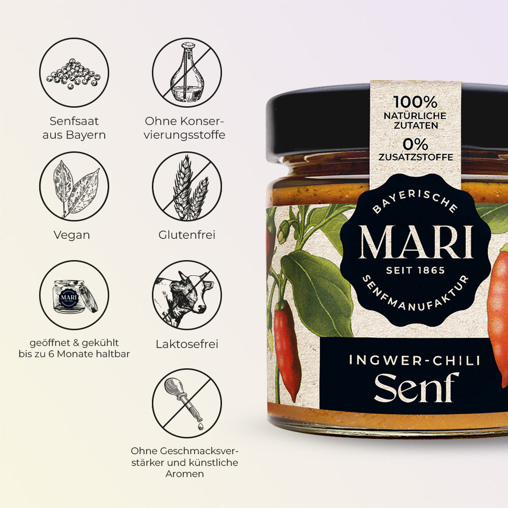 Ingwer-Chili Senf
